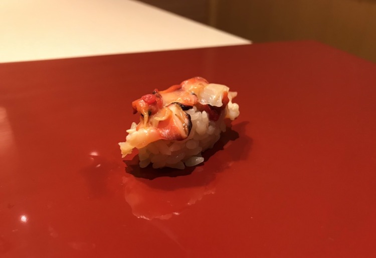 大将おすすめ ネタ 赤西貝 鮨楽こもり 金沢のおすすめグルメ 寿司 海鮮 旅色
